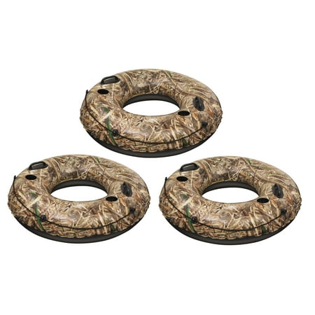 3) Bestway Realtree 47 Inches Lake Runner Inner Tube, Camouflage | (Best Way To Put Lights On Outdoor Tree)