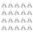 thumbnail image 4 of HONMEET 50Pcs Metal Bell Pendants Christmas Tree Ornaments for Holiday Decorations, 4 of 8