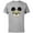 Athletic Heather, variant on Disney Mickey Mouse Rainbow Sunglasses - Short Sleeve Cotton T-Shirt for Adults -Customized-Athletic Heather