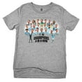 thumbnail image 2 of Youth 1863FC Heather Gray Manchester City 2023/24 Premier League Champions Squad T-Shirt, 2 of 3