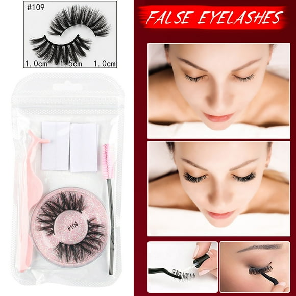 Fiudx Pestañas Autoadhesivas de Doble Pegamento de Aplicación Rápida, Reutilizables, Hechas a Mano, Diseño de Fibra Suave y Cómodo, Ideales para Fotografía de Bodas y Fiestas, Regalo Perfecto para Mu