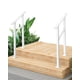 thumbnail image 1 of Yeshouse Pasamanos metálicos para escaleras exteriores, kit de pasamanos para escaleras exteriores, pasamanos de aluminio y hierro forjado para escaleras exteriores, para mayor seguridad y estabilidad, 1 of 7