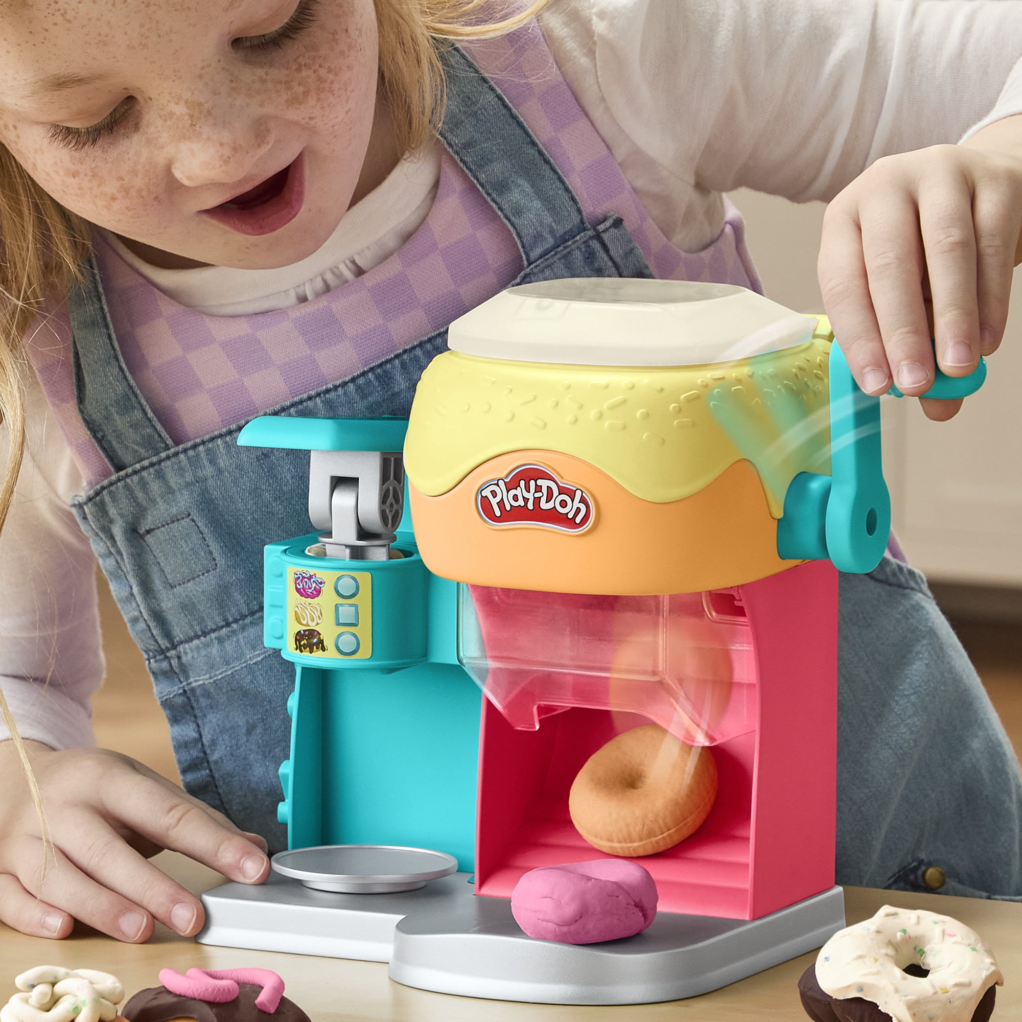 Play-Doh Donut Drop Shop Kitchen Toy for Kids, Arts & Crafts, Ages 3+