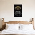 thumbnail image 2 of ZHONGYUTONG Zen Canvas Wall Art Lotus Motivational Quotes Pictures Gold Lotus Flower Wall Decor Spa Artwork Prints for Bathroom Office Spiritual Yoga Framed (12.00" x 18.00"), 2 of 5