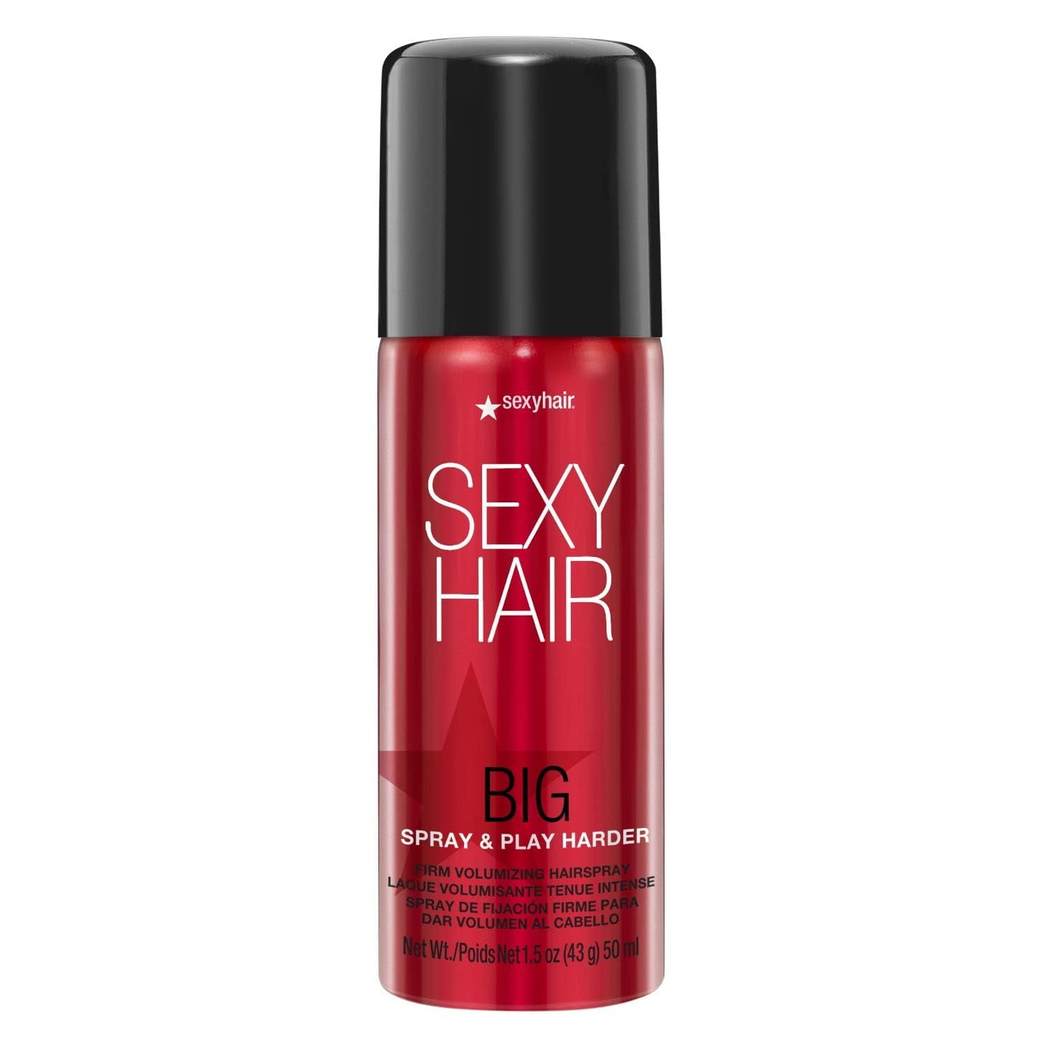 (3 pack) SexyHair Big Spray & Play Harder Firm Volumizing Hairspray 1.5 oz