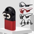 thumbnail image 3 of Convertidor Cargador Adaptador USB C 3 Piezas para AfterShokz OpenComm ASC100SG/C102 () Rojo, 3 of 8