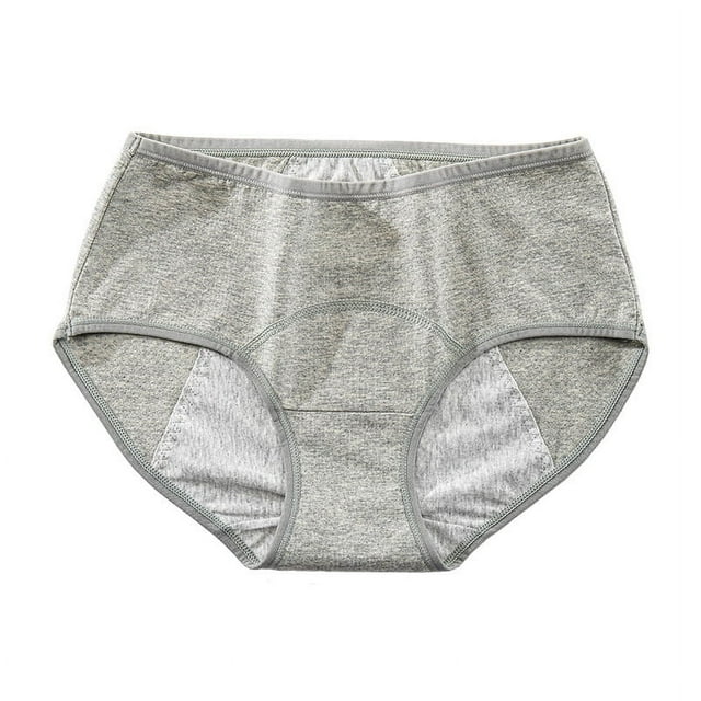 Pantalones fisiológicos para mujer, pantalones de tía, pantalones menstruales triangulares de cintura media con entrepierna de algodón, ropa interior a prueba de fugas, pantalones sanitarios