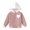 Pink, variant on Vedolay Suit Jacket Girls and Toddlers' Lightweight Print Zip-up Hooded Lined Jacket,Pink 18-24 Months