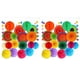 thumbnail image 1 of 40 Piezas Fiesta Colorida Fiesta Ventiladores de Papel Bola de Flores de Papel Conjunto de Bolas de de Abeja, 1 of 9
