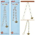 thumbnail image 1 of 2 piezas de 2 estilos de abalorios de abejas para tejer, cadenas contadoras de filas de 0 a 9, marcadores de puntos con cuentas acrílicas, dijes de marcadores de puntos de ganchillo, 1 of 9
