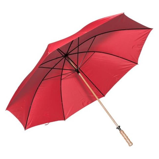 Frankford 2988WSRD Wooden Shaft Golf Umbrella, Red