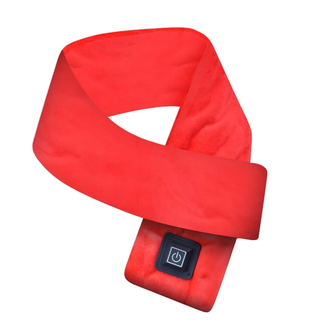 Bufanda térmica inteligente USB Bufanda de calefacción Bufandas de cuello y hombro de carga para hombres y mujeres con banco de energía Fridja nalpqowj2822