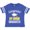 Football Blue and White, variant on Congrats My Cousin Graduated with Cap Boys or Girls Toddler T-Shirt