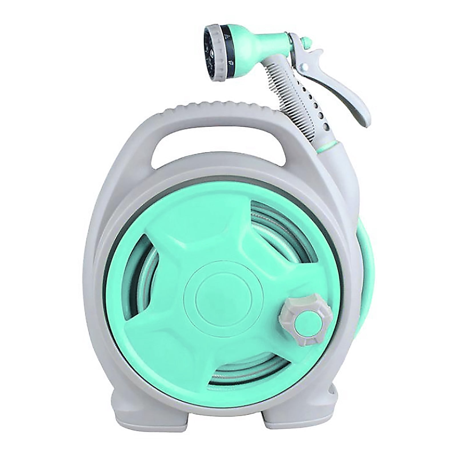 BToBackyard Garden Hose Reel And Hose Portable Car Wash With Water