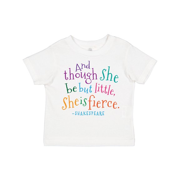 Inktastic Funny Shakespeare Quote Boys or Girls Toddler T-Shirt