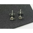 thumbnail image 6 of U8MO 25 Pairs Silver Crystal Rhinestone Earring Ear Stud Back Post With Loop 4mm-8mm-4mm SS16, 6 of 9