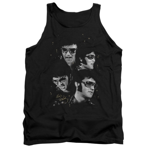 Elvis Presley - Faces - Tank Top - X-Large