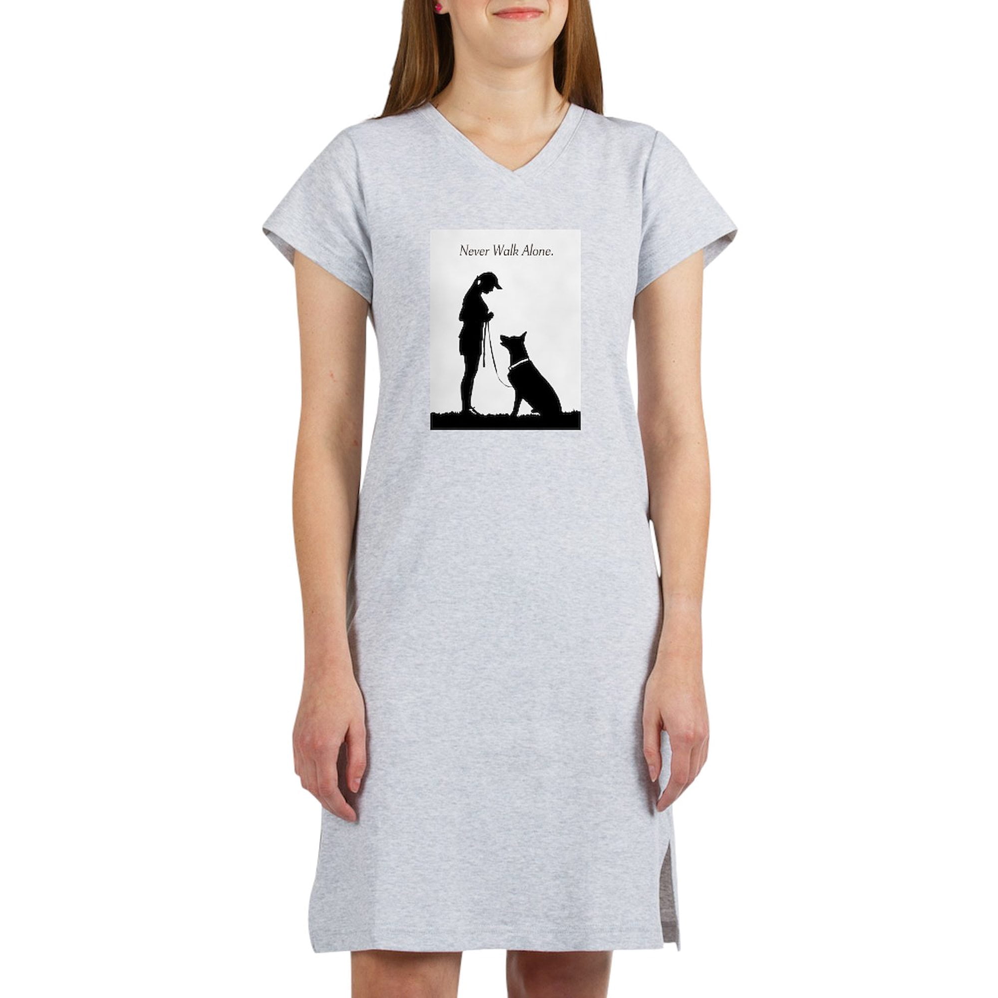 CafePress - German Shepherd Silhouette - Women s Nightshirt