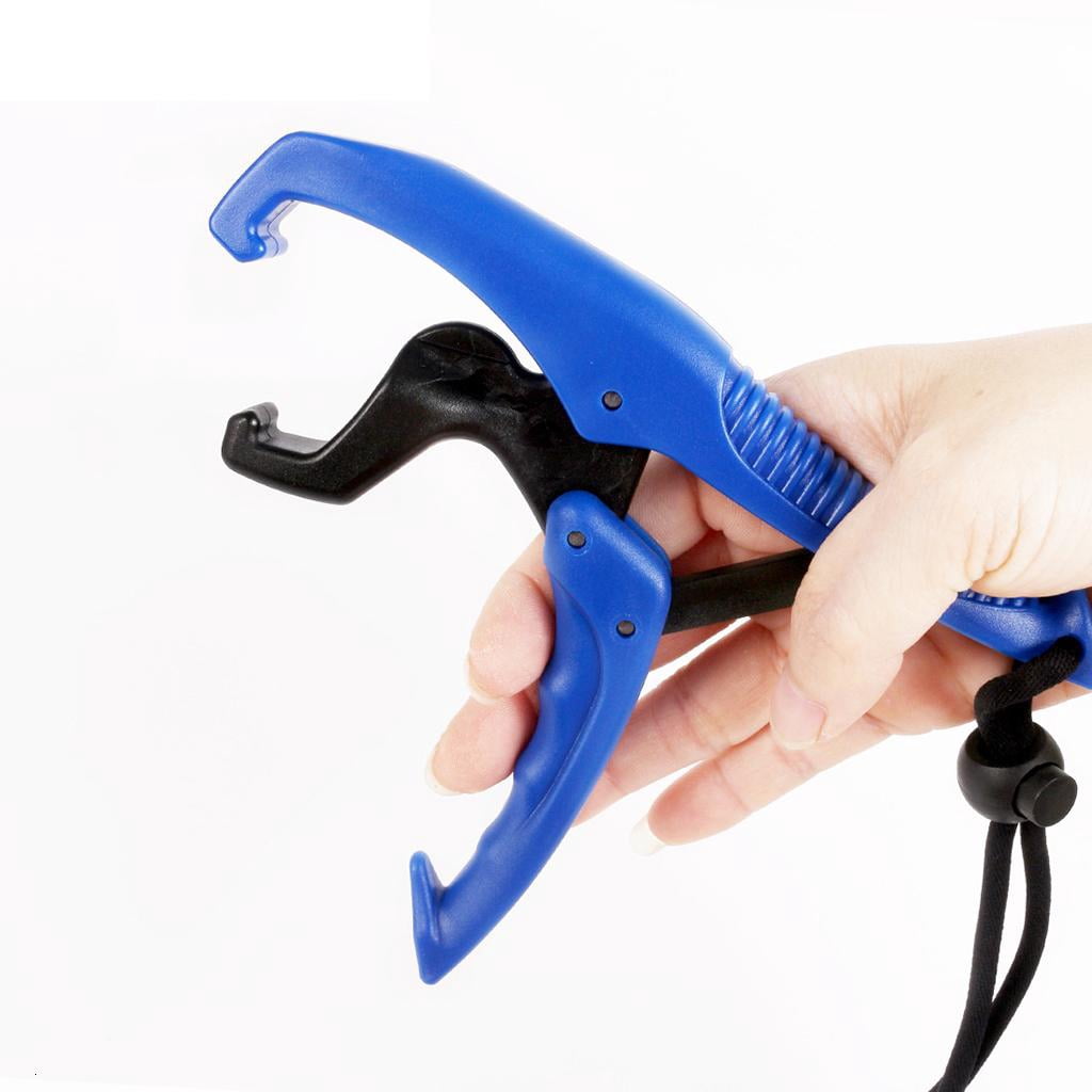 Necvior Handheld Digital Fish Scale 110lb/50kg Floating Fish Gripper Fishing Lanyard Fish Hook Remover Combo Kit