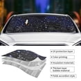 thumbnail image 5 of Disketp Windshield Sun Shade, Car Sun Shade For Front Window Physical Formulas Sunshades Sun Visor Protector Blocks Uv Rays Foldable, 5 of 9
