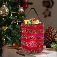 thumbnail image 4 of Sulgyt Merry Christmas Snowflake Halloween Bucket Trick Or Treat Tote Candy Basket for Kids Halloween Party Home Decorations, 4 of 5