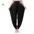 thumbnail image 1 of Minnieouse Pantalones de yoga Jogging Pantalones de mujer Pantalones deportivos sueltos casuales Prendas para la parte inferior del cuerpo negro XL Minnieouse AP002221-03, 1 of 2