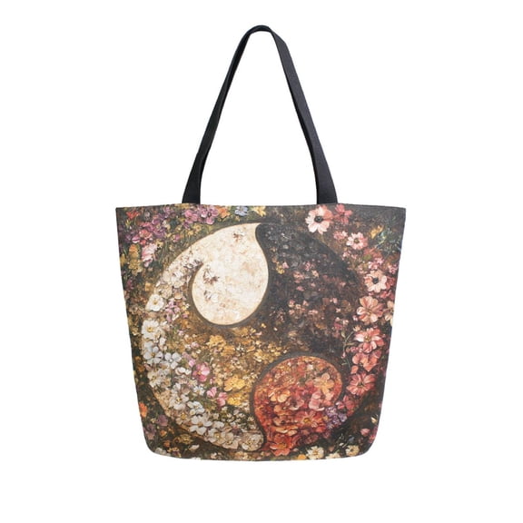 DIXRUYEE Tote Bag Women Weekender Travel Bag Shoulder Handbag Harmony in Nature Printed