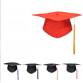 thumbnail image 5 of Sombrero de ceremonia para adultos Sombrero de maestro para ceremonia de graduación de 18 años Sombrero de doctor Sombrero de copa para adultos de 18 años, 5 of 5