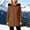 c01Brown, variant on JGGSPWM Women's Winter Puffer Coat Thicken Fleece Lined Down Jacket Waterproof Faux Furry Detachable Hooded Parka Padded Jacket Red XL