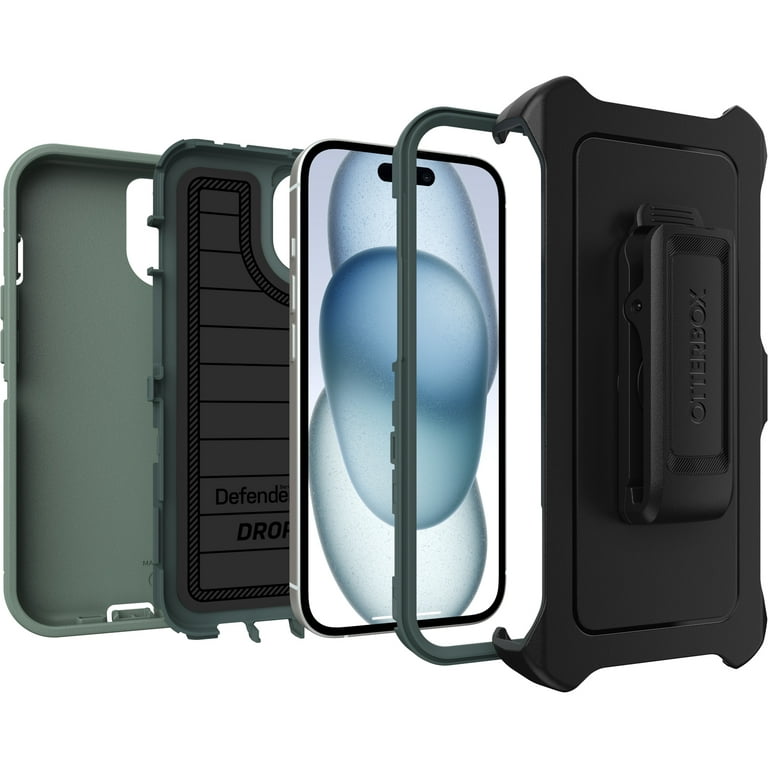 OtterBox Defender Series Pro Case for Apple iPhone 15, iPhone 14, and iPhone  13 - Forest Ranger 