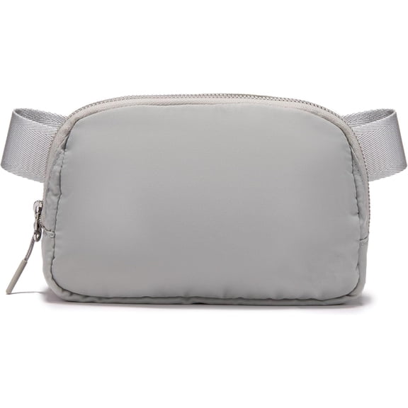 Unisex Belt Bag Fanny Pack for Women with Adjustable Strap, Small Waist Pouch for Workout Running Traveling Hiking