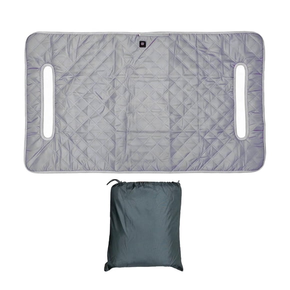 Almencla Golf Cart Seat Cover Easy Installation Heating Pad for Travel Sports Golfers grey