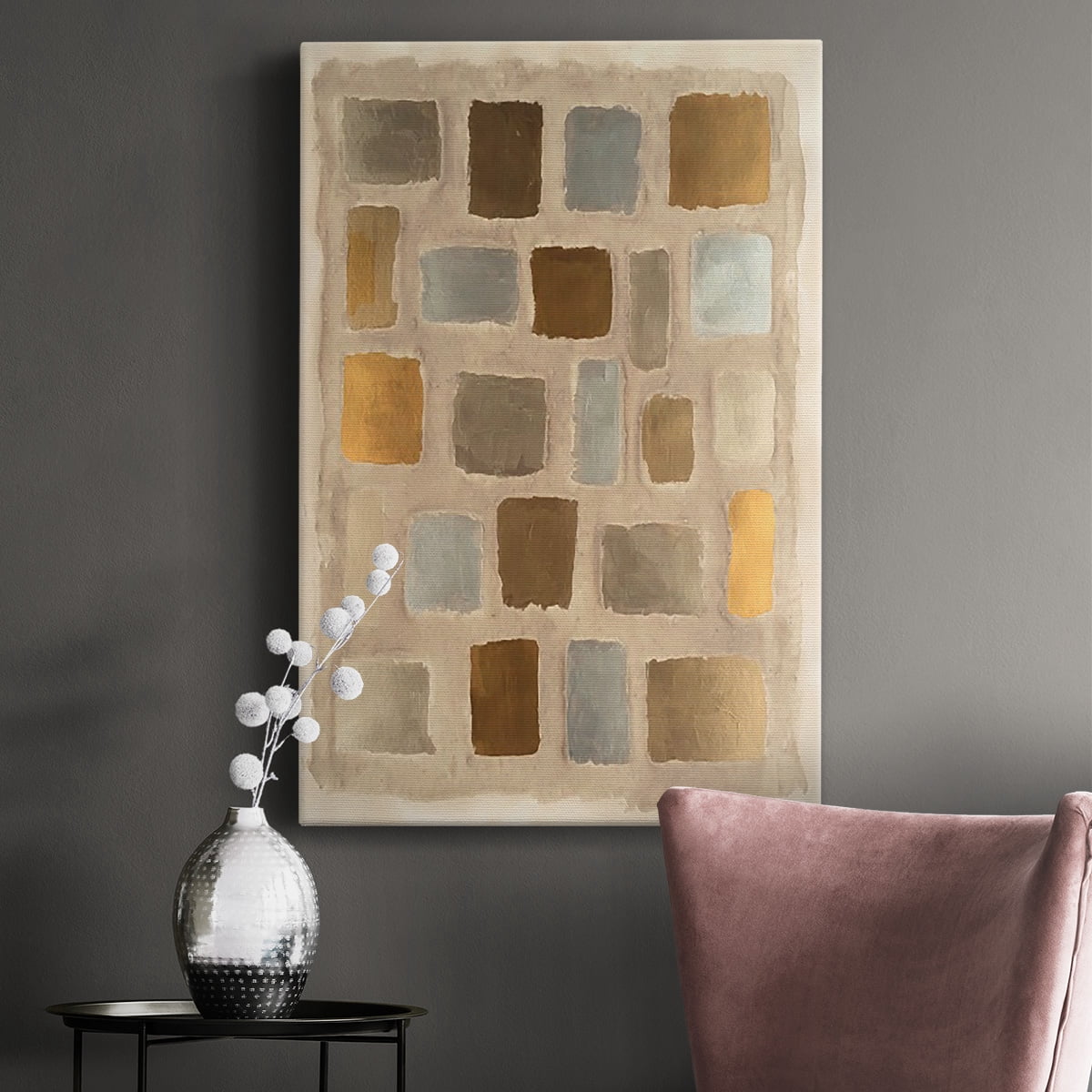 Sand Shaped II Premium Gallery Wrapped Canvas - Ready to Hang