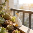 thumbnail image 7 of Ducks Figurine Toilet Tank Storage Bowl Shelf Decor Whimsical Bathroom Vanity Desk Mantel Nursery Office Entryway Living Room Home Decor for Housewarming Birthday Gift Cute Animal Home Accent Decor, 7 of 7