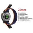 thumbnail image 1 of Correa de bucle de nailon para correa de reloj Garmin Fenix ​​7/6 Pro/5 Plus (22 mm azul oscuro, 1 of 7