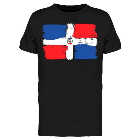 Hand Painted Dominican Style T-Shirt Men -Image by Shutterstock, Male 3X-Large