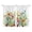 D, variant on Watercolor Wildflower Butterfly Tier Curtain,Light Filtering Washable Short Cafe Window Curtain for Kitchen,Laundry,Home Decor,1 Pair