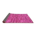 thumbnail image 2 of Ahgly Company Indoor Round Abstract Pink Modern Area Rugs, 7' Round, 2 of 4