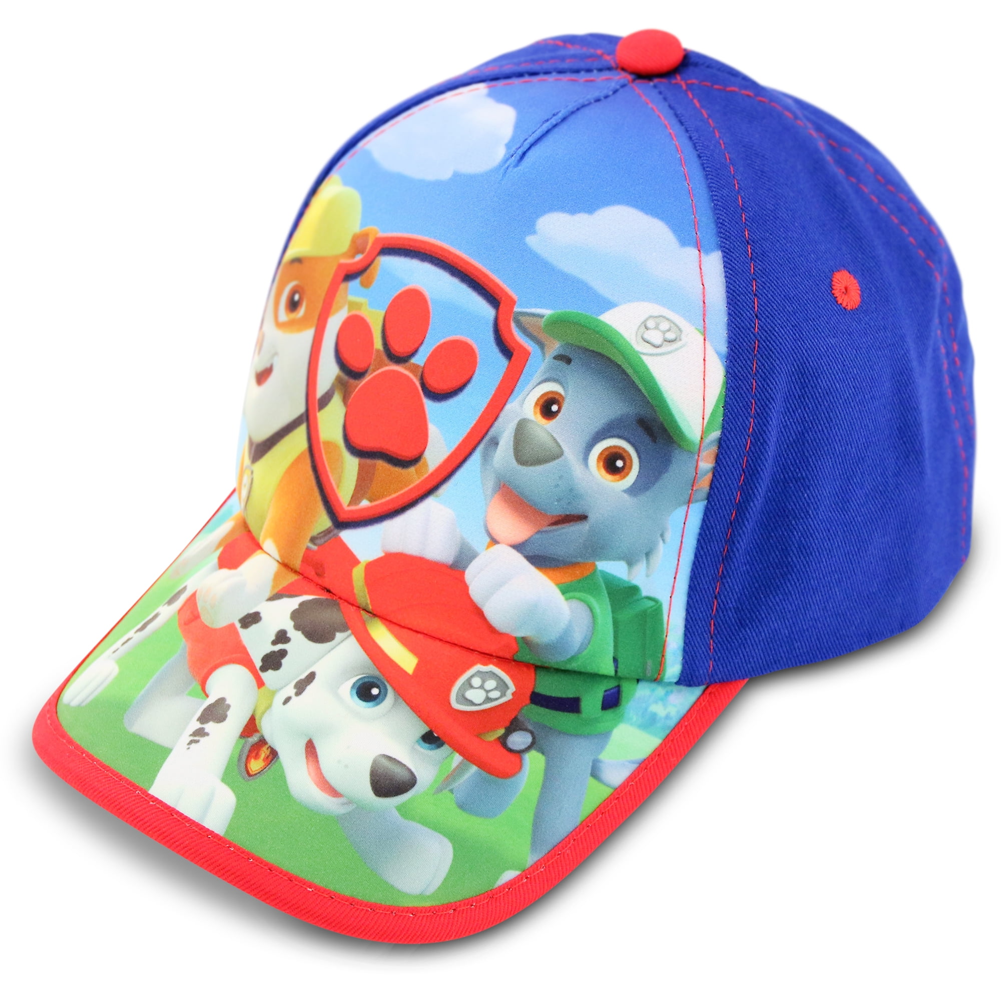 Age 2-4 Nickelodeon Toddler Boys Paw Patrol Character Cotton Baseball Cap Multicolor 