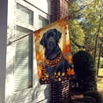 thumbnail image 2 of Black Labrador Retriever Fall House Flag, 2 of 5