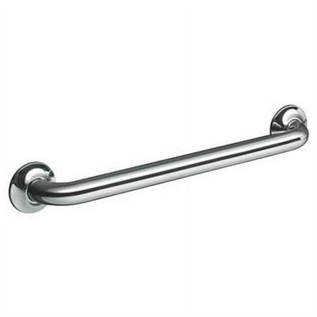 Transitional Grab Bar - Finish: Polished Stainless, Size: 18"