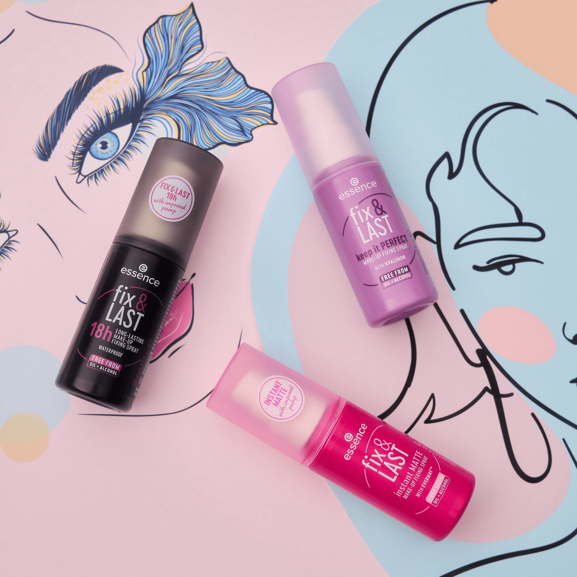 essence Fix & Last Keep It Perfect Make-Up Fixing Spray