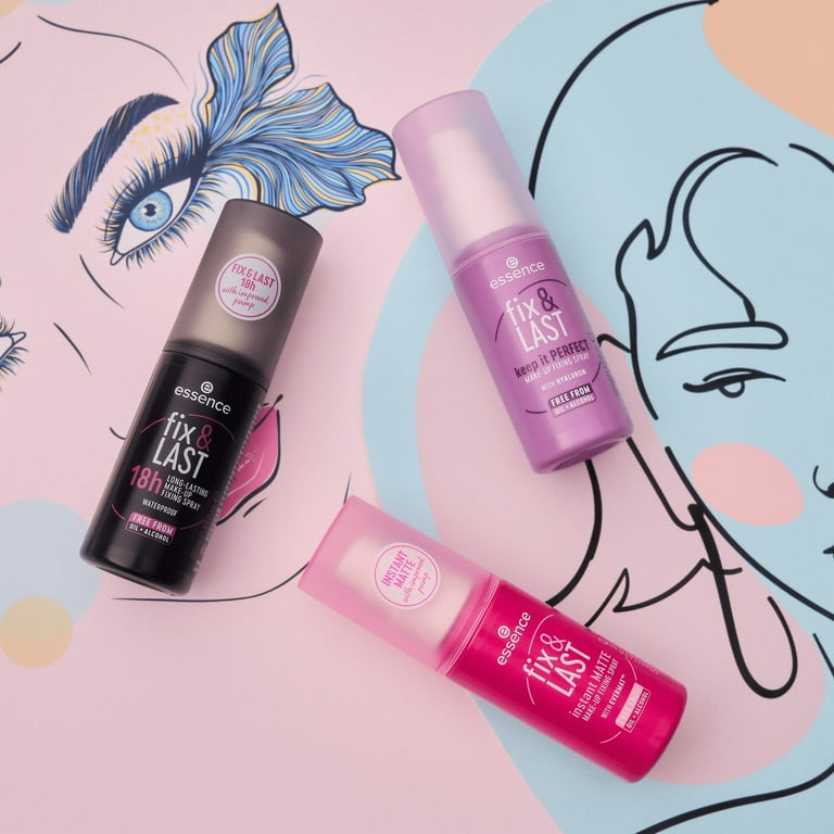 essence Fix & Last 18H Long-Lasting Make-up Fixing Spray - Walmart.com