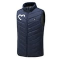 thumbnail image 5 of SELONE Heated Vests for Men Women 9 Zones 3 Heating Levels Fleece Jacket Sleeveless Printed Casual Coat Plus Size, 5 of 6