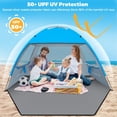 thumbnail image 2 of Beach Tent  Shelter for 3-10 Person, UPF 50+   Canopy, Lightweight and Easy Setup Cabana, Portable Beach Shade, 2 of 6