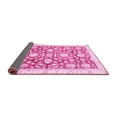 thumbnail image 2 of Ahgly Company Indoor Rectangle Oriental Pink Traditional Area Rugs, 7' x 9', 2 of 4
