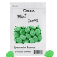 thumbnail image 2 of Spearmint Leaves Jelly Candy | 5 Pounds (80 oz) | Mint Jelly Candies for Parties, Snacking and Decorating, 2 of 6