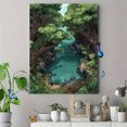 thumbnail image 4 of Lush Forest River Canyon Canvas Print, Perfect Wall Art for Living Room Bedroom Dining Room Office Hotel Lobby Home, 4 of 8