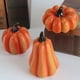 thumbnail image 4 of Lámpara de calabaza de Halloween con pilas LED luz cálida vela de resina adorno de calabaza Eccomum Largo, 4 of 7