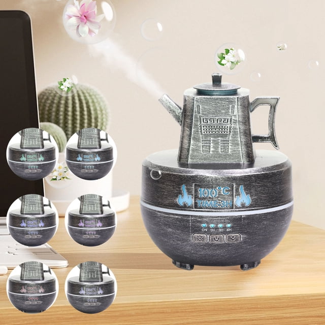 CaiYueKe USB Aromatherapy Diffuser Humidifier Ultrasonic Essential Oil Mist Maker Portable Mini Cool Mist Vaporizer for Home Office Bedroom Spa Relaxation